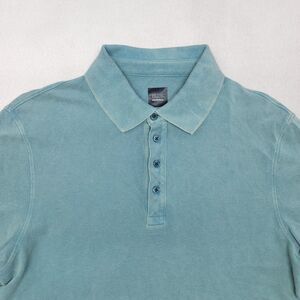 Blue Saks Fifth Avenue Casual Short Sleeve Polo Shirt Adult Mens Size S Blue